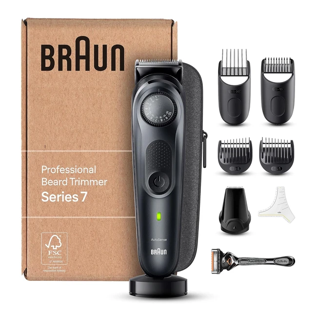 Braun Barttrimmer BT7441 - Profi Haarschneidemaschine - 40 Einstellungen