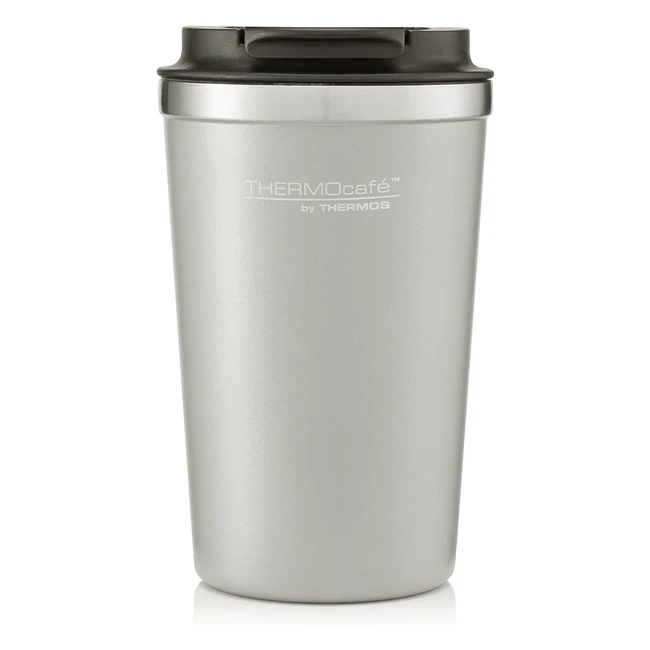 Thermocafe Earth Collection Flip Lid Tumbler - Stone Grey - DF1340 - 340ml