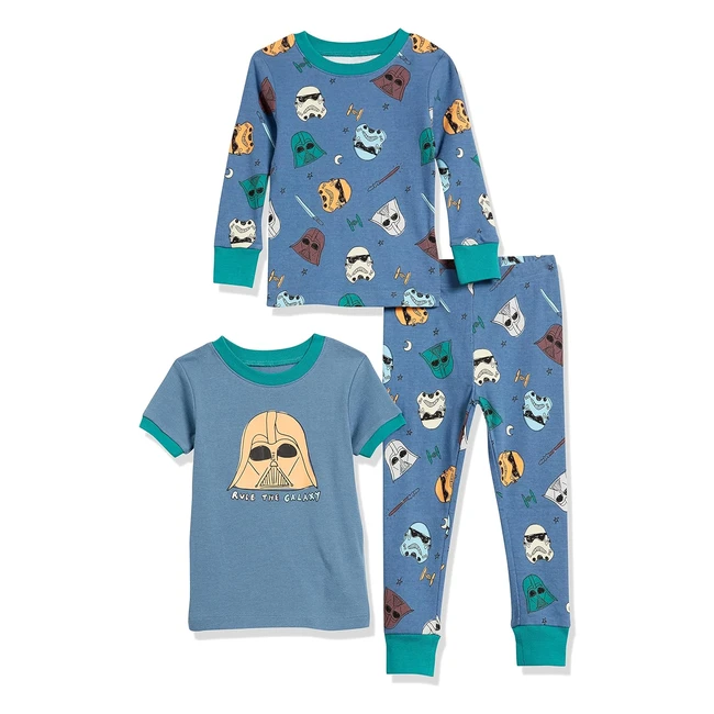 Pyjama Garon Disney Marvel Star Wars Lot de 3 - Coupe Ajuste - Rf 123456