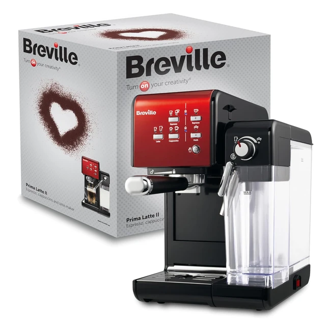 Machine  caf et expresso Breville PrimaLatte II 19 bars - Pompe italienne - 