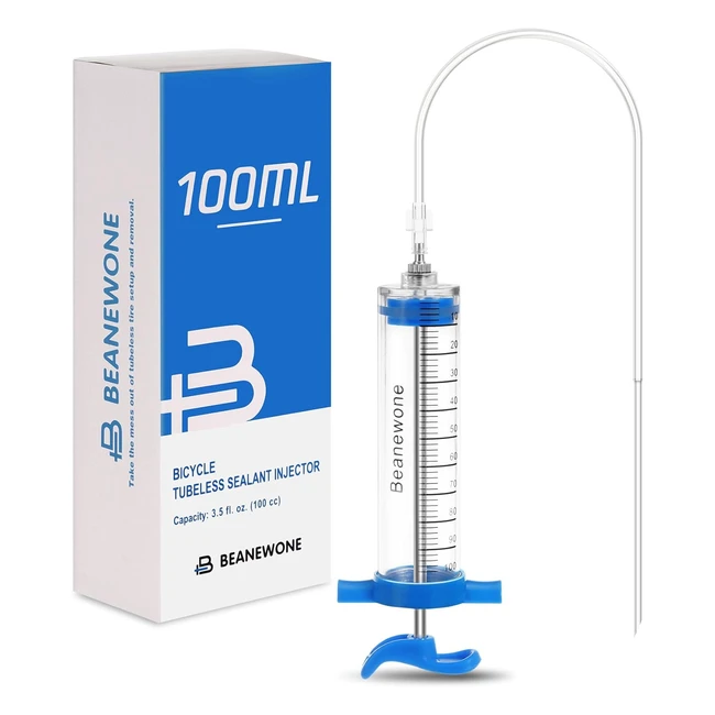 Beanewone Ciclismo Iniettore Sigillante Tubeless 100ml - Facile da Usare