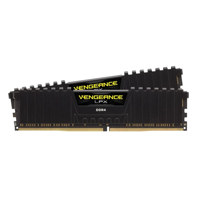 Corsair VengeanceLPX 16GB DDR4 3200 PC4-25600 C16 1.35V Desktop Memory - Black