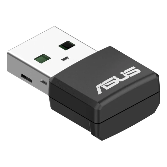 USBAX55 Nano AX1800 Dual Band WiFi 6 USB Adapter - Bis zu 1800 Mbits OFDMA MU-M