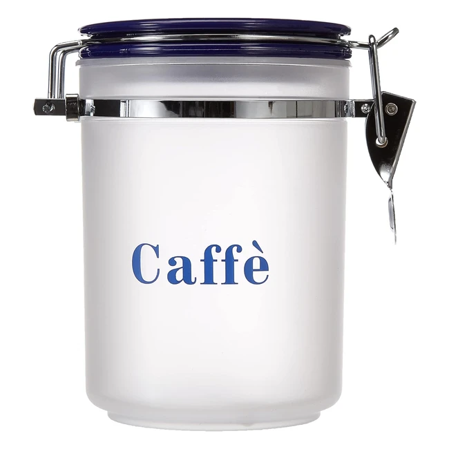 Tarro de Caf Exclsa 072L - Apto Lavavajillas - BlancoAzul
