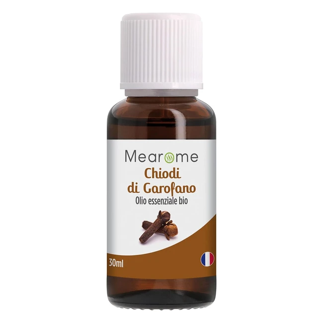 Olio Essenziale Chiodi di Garofano Mearome 100 Puro - Aromaterapia e Diffusori 