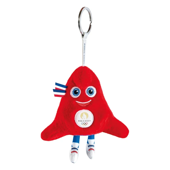 Llavero Phryge Mascota Oly 10cm Rojo JO2400 - Doudou et Compagnie