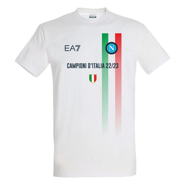T-shirt SSC Napoli Champions dItalie 2023 - Marque Officielle