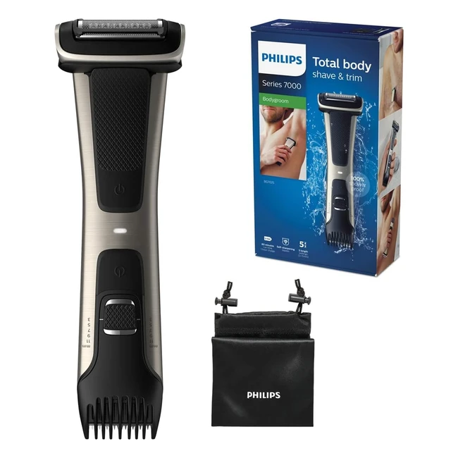 Philips BG702515 Bodygroom Series 7000 - Präzises Trimmen und Rasieren
