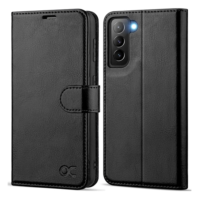 OCASE Samsung Galaxy S21 Plus Wallet Case PU Leather RFID Blocking Card Holder F