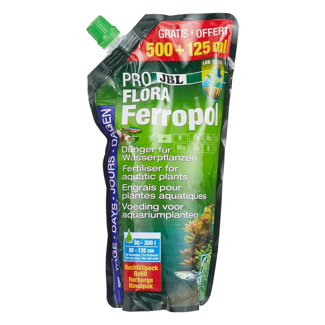 JBL Proflora Ferropol 2305000 Pflanzendnger fr Swasseraquarien Nachfll