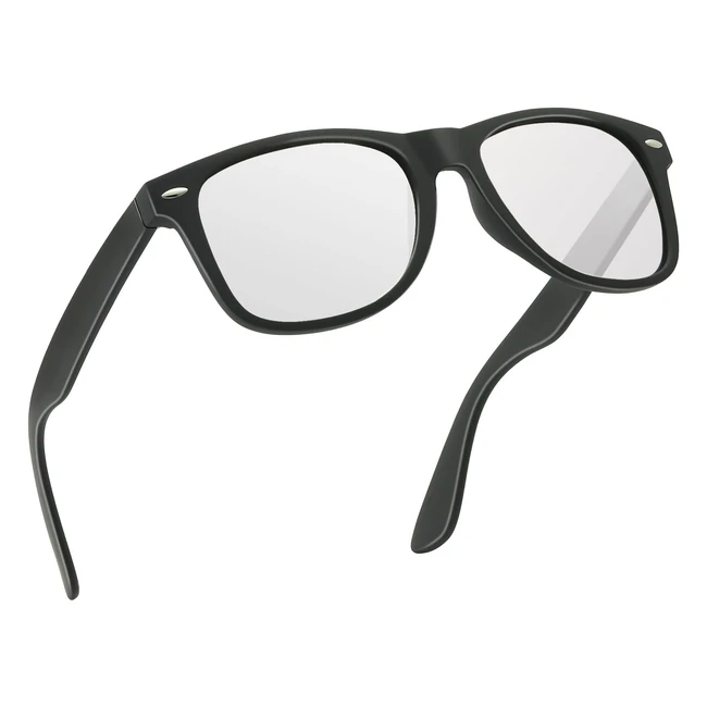Wearpro Polarised Sunglasses UV400 Protection Retro Black Sun Glasses - Classic 