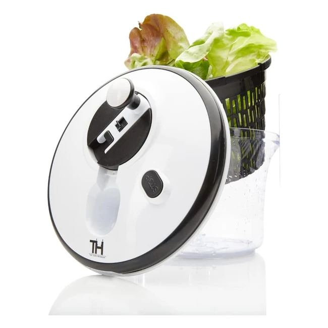 Essoreuse Salade 5L Thiru Manivelle 3D Innovante Sans BPA