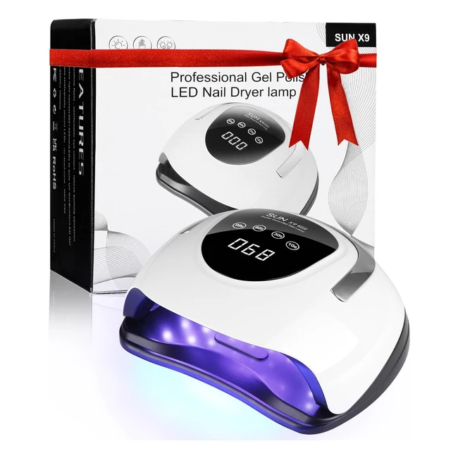 Lmpara Uas Semipermanentes 220W LED UV 10306099S con Temporizador y Sensor A