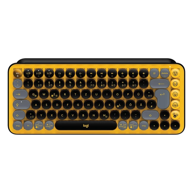 Logitech Pop Keys mechanische kabellose Tastatur mit anpassbaren Emoji-Tasten ko