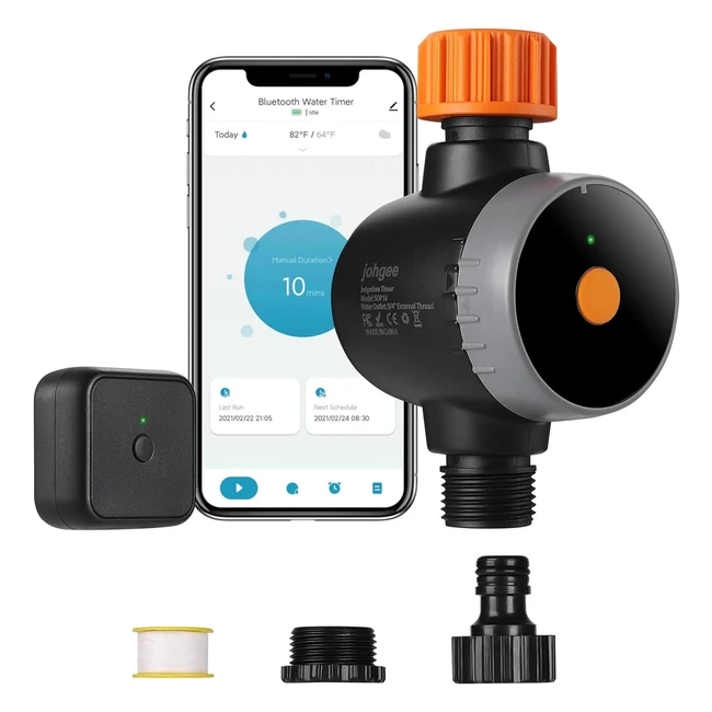 Johgee Programmateur darrosage WiFi - Contrleur dirrigation intelligent