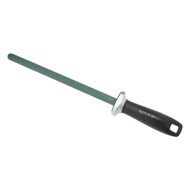 Zwilling Ceramic Sharpening Steel 23cm Black Plastic Handle 325132310