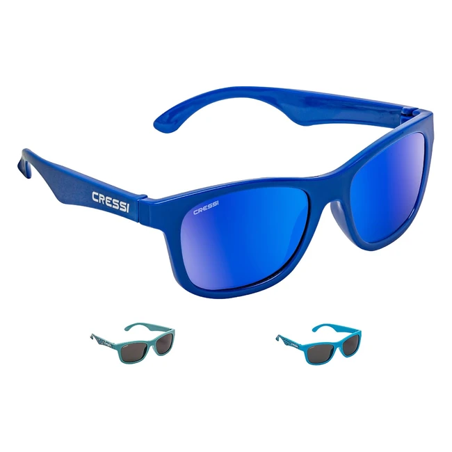 Cressi Kiddo Sunglasses - Occhiali da sole per bambino unisex 6 anni - Protezion