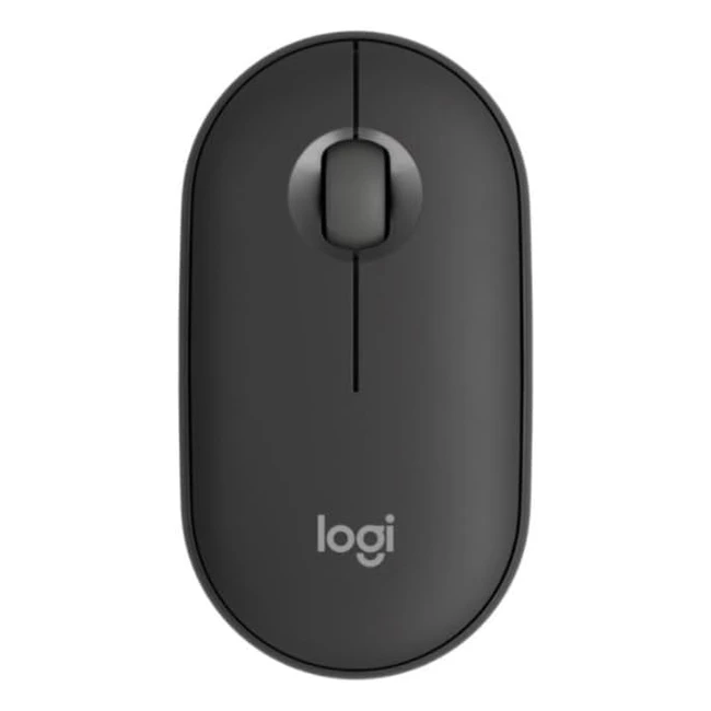 Logitech Pebble Mouse 2 M350s - Slim, Wireless, Bluetooth, Graphite
