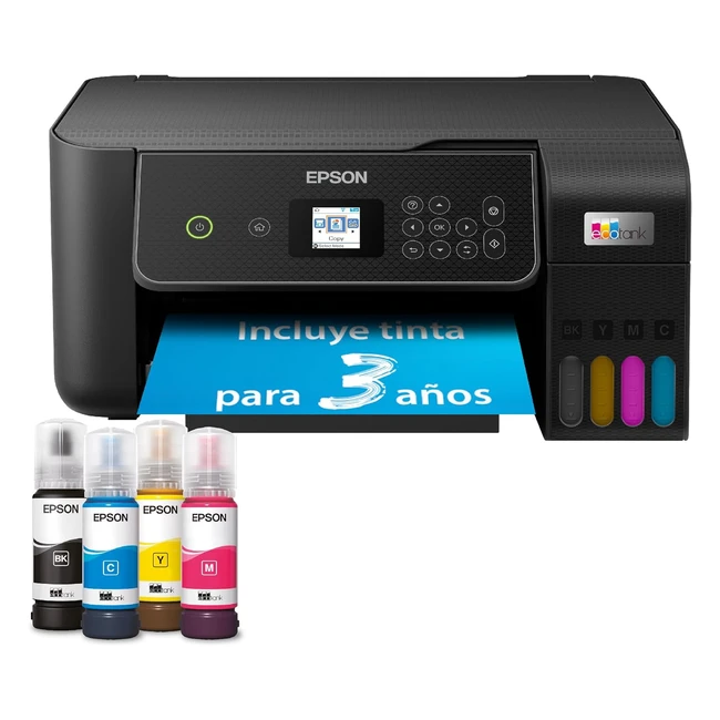 Impresora Multifuncin EcoTank ET2870 A4 - WiFi - 3 Aos Tinta
