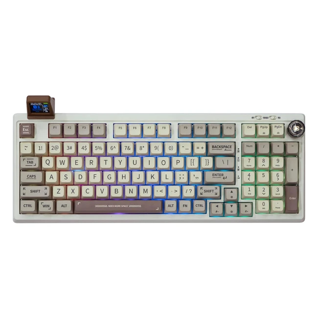 Epomaker RT100 97 Keys Gasket BT5024GUSBC Mechanical Gaming Keyboard with Custom