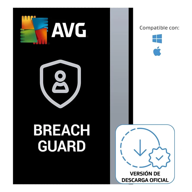 Proteccin en lnea AVG BreachGuard 2024 - Deteccin de filtraciones 247 - 1
