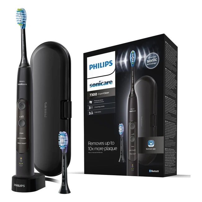Philips HX960102 ExpertClean 7300 Elektrische Zahnbrste mit Sound-Technologie 