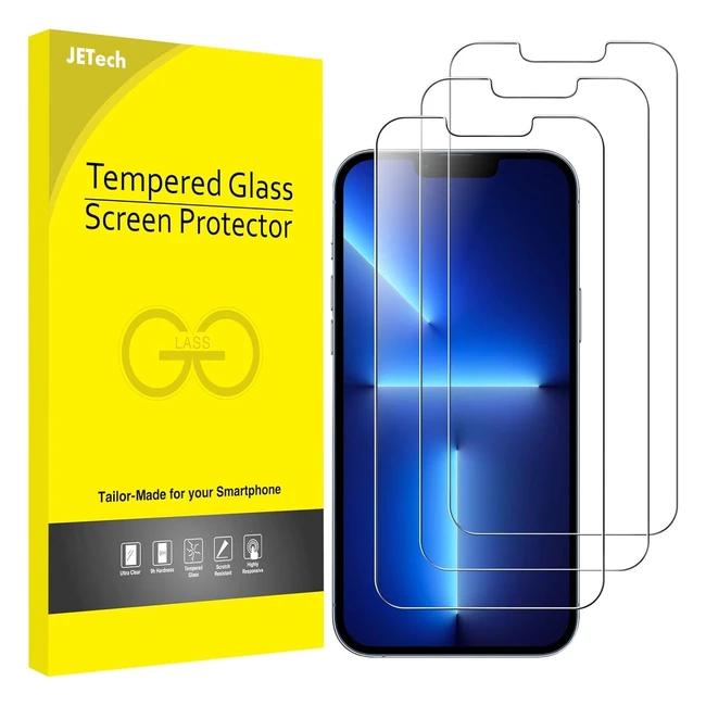 Protector de Pantalla iPhone 1313 Pro 61 Cristal Vidrio Templado - JETech