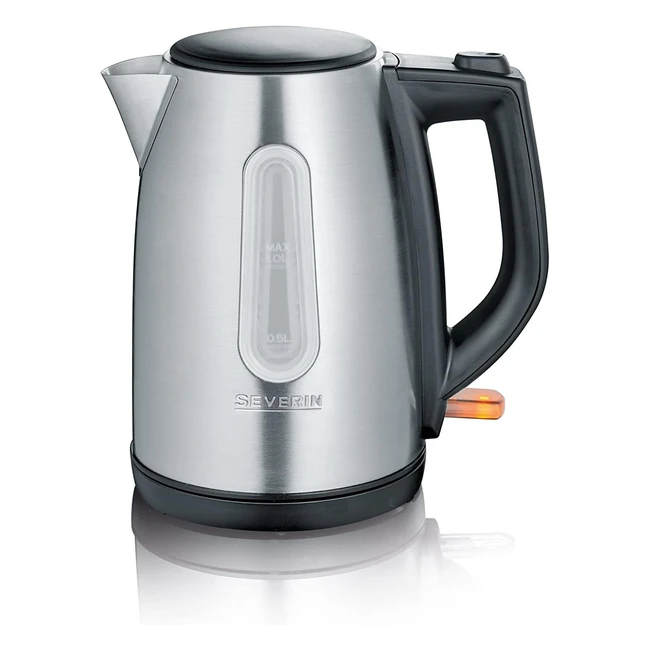 Severin Bouilloire Large Ouverture 1L 2 200W Inox Noir WK 3469