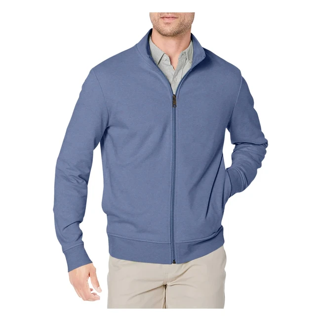 Sweatshirt Amazon Essentials Col Montant Homme - Lger et Confortable