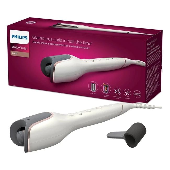 Philips BHB878 00 MoistureProtect AutoCurler Lockenstab automatischer Lockenstab