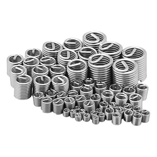 Kit Riparazione Filettati in Acciaio Inossidabile Helicoil Metrica M3 M4 M5 M6 M