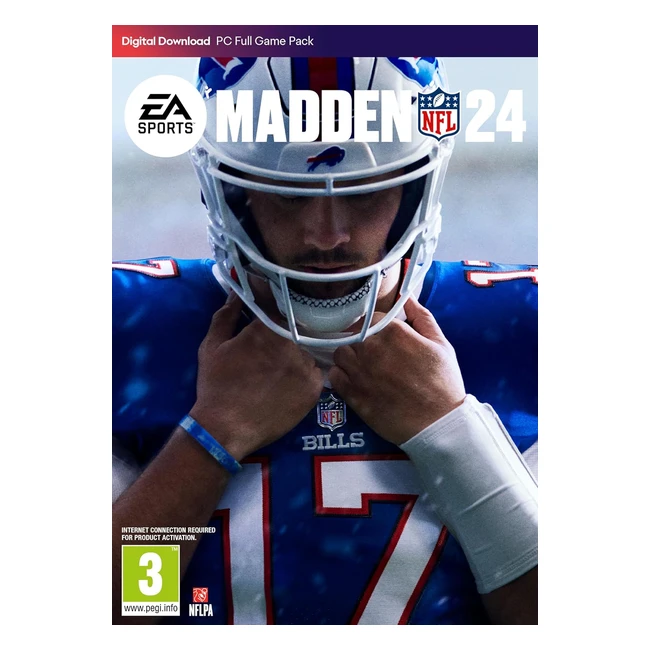 Madden NFL 24 Standard PC Download Code EA Origin Video Game English PC Code