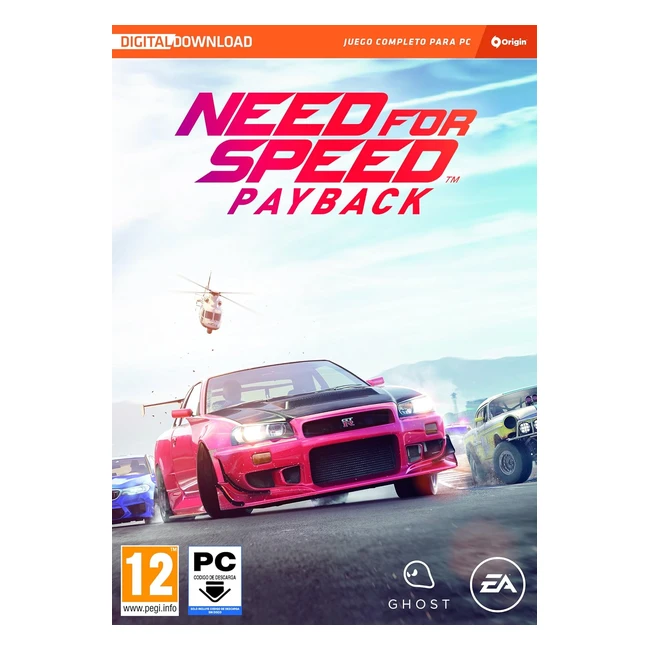 Need for Speed Payback Standard - Cdigo Origin para PC - Juego de carreras emo