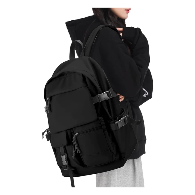 Zaino Scuola Superiore Ragazza Hyc00 | Leggero Resistente all'Acqua | Zaino Universitario Casual