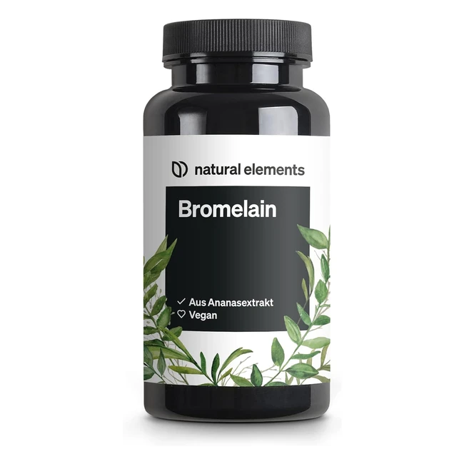 Bromelain 400 mg 2000 FIP 90 Kapseln hochdosiert aus Ananasextrakt