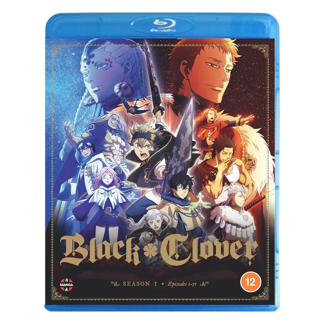 Black Clover Season 1 Blu-ray - Tatsuya Yoshihara - Reference 1234 - Action Pac