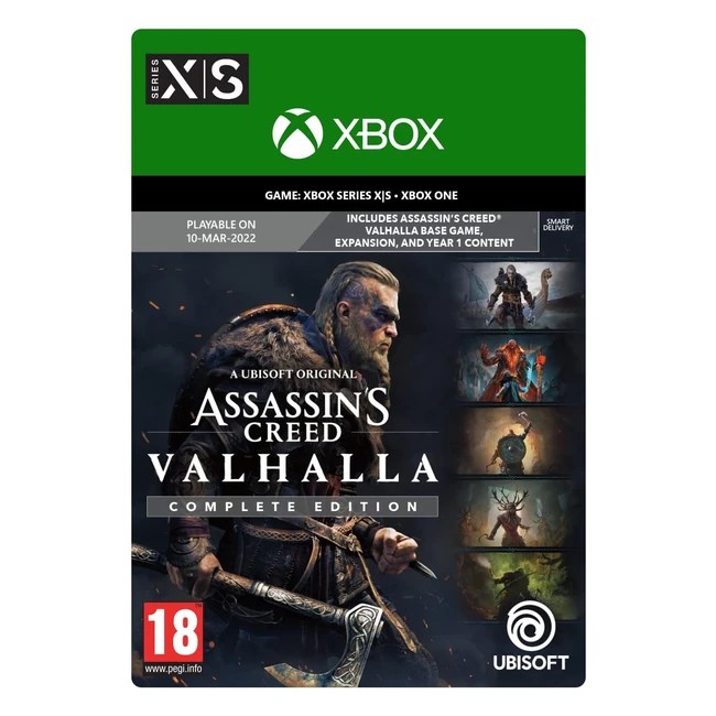 Assassins Creed Valhalla Early Purchase Complete Xbox OneSeries XS Download Code