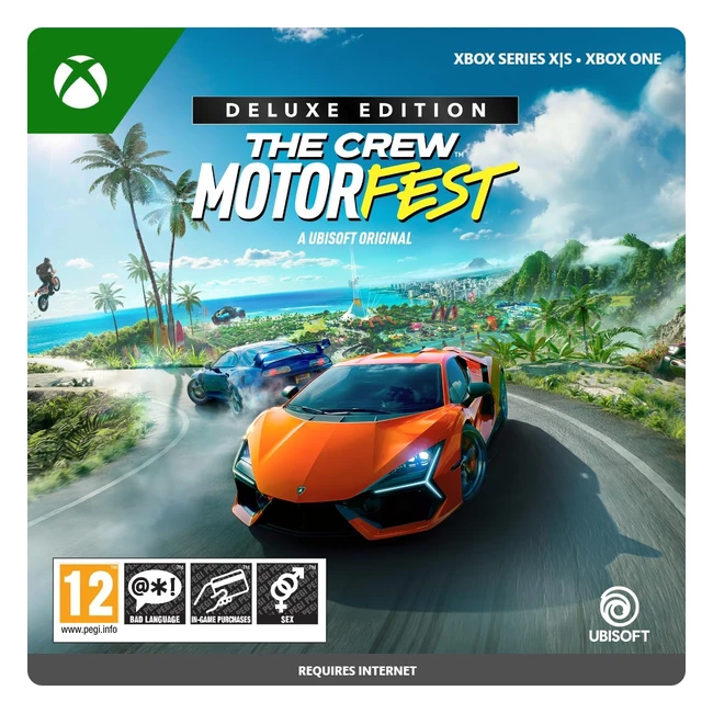 Crew Motorfest Deluxe Edition Xbox OneSeries XS Download Code - Porsche Honda 