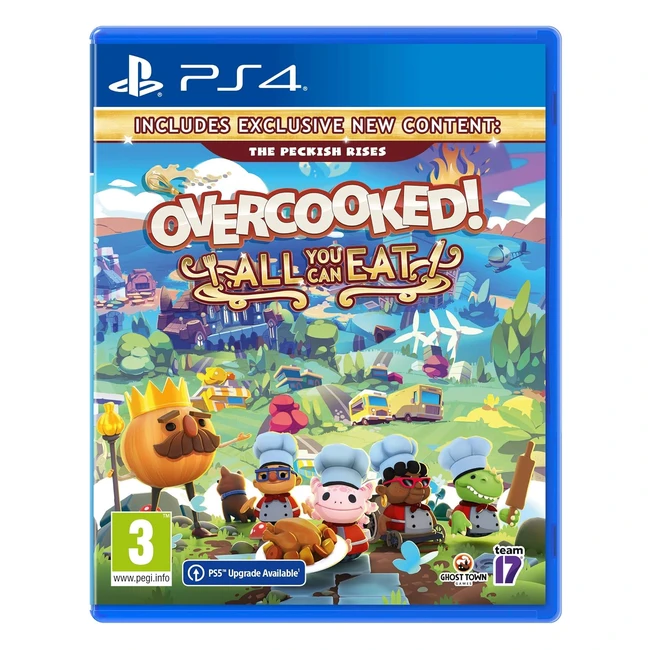 Overcooked All You Can Eat PS4 - Multiplayer Online - Nuovi Livelli e Chef
