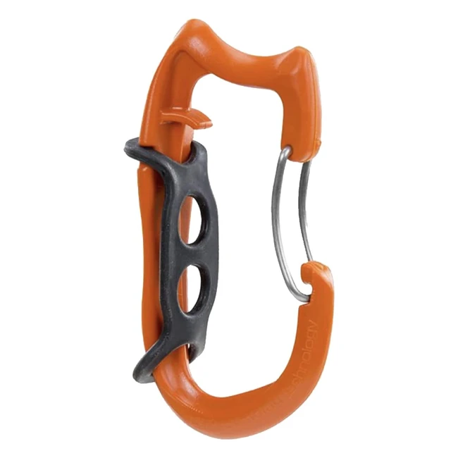 Moschettone Portamateriale Climbing Technology 6V519 Arancione