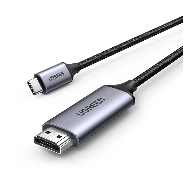 UGREEN USB C to HDMI Kabel 4K 60Hz 2m Thunderbolt 3 USB C 31 HDMI Kabel UHD Gefl