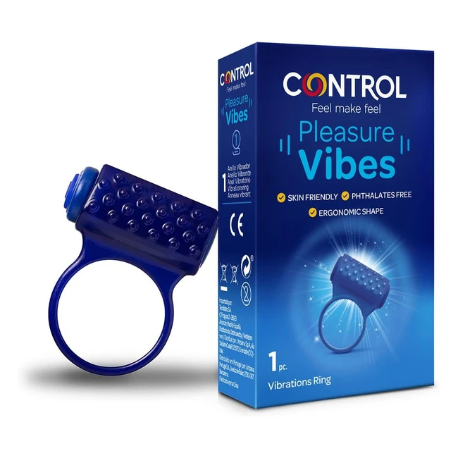 Anello Vibrante Pleasure Vibes con Punti in Rilievo - Ref.1234