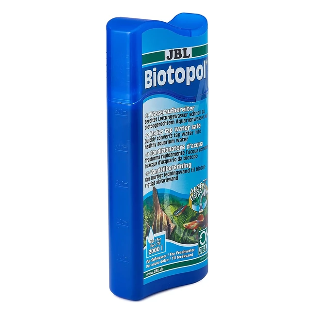 JBL Wasseraufbereiter Biotopol 23003 500 ml - Fisch-  Pflanzengerechtes Aquarie