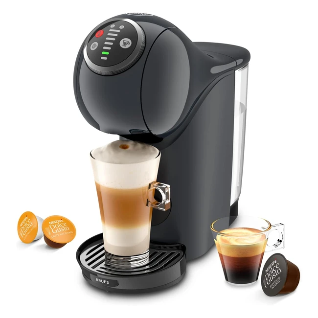 Machine caf Nescaf Dolce Gusto Krups Genio S Plus Gris KP340B10 - 15 bars - Capacit 0.8L - Fonction XL
