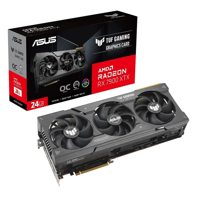ASUS TUF Gaming AMD Radeon RX 7900 XT OC Edition 20GB GDDR6 PCIe 40 Grafikkarte
