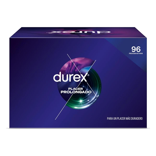 Durex Pack Placer Prolongado 96 Condones - Placer Duradero