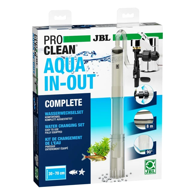 JBL ProClean Aqua InOut Complete 6142100 - Wasserwechselset fr Aquarien mit Bo