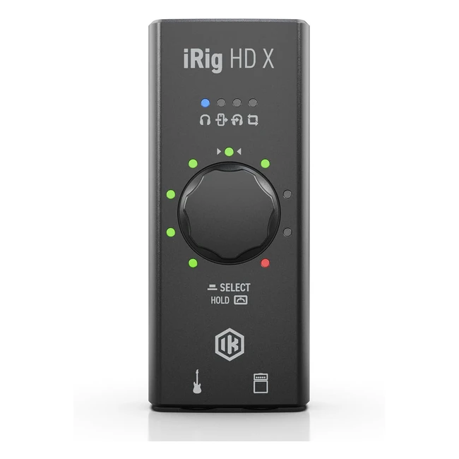 Interfaccia Audio iRig HD X per Chitarra - 24 bit 96 kHz - iPhone iPad Mac PC