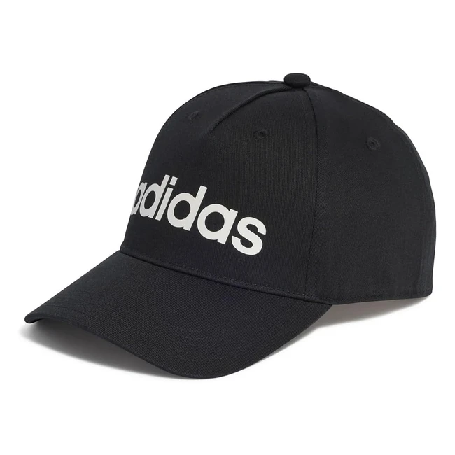 Gorra Adidas Daily Unisex Adulto - Negro/Blanco - Envío Gratis