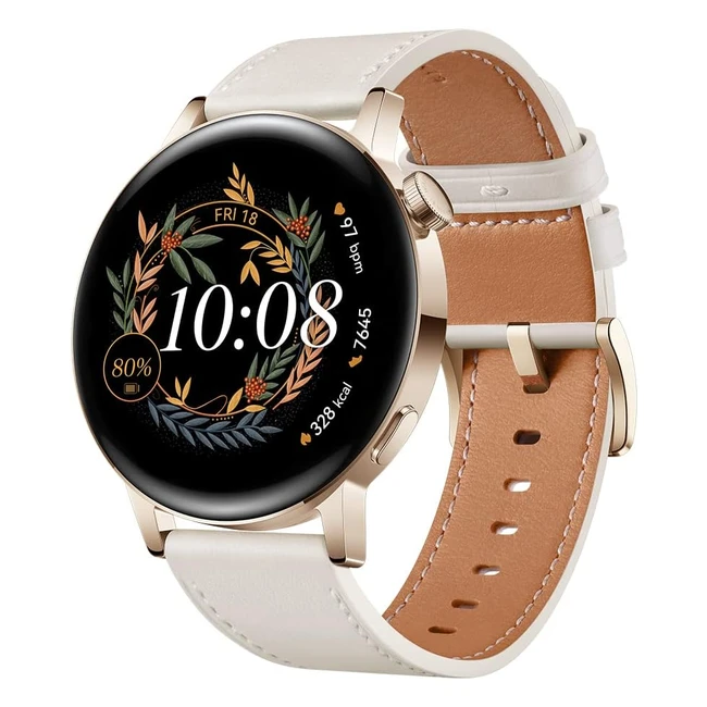 Huawei Watch GT 3 42mm Smartwatch - Monitorizacin Spo2 - Pantalla Grande - Ent